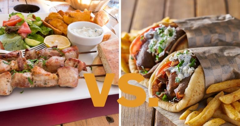 souvlaki vs shawarma