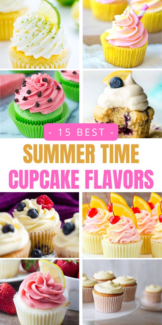 summer cupcake flavors
