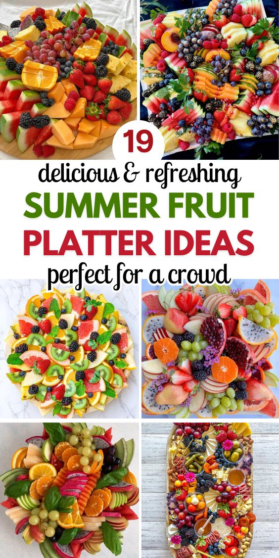 summer fruit platter