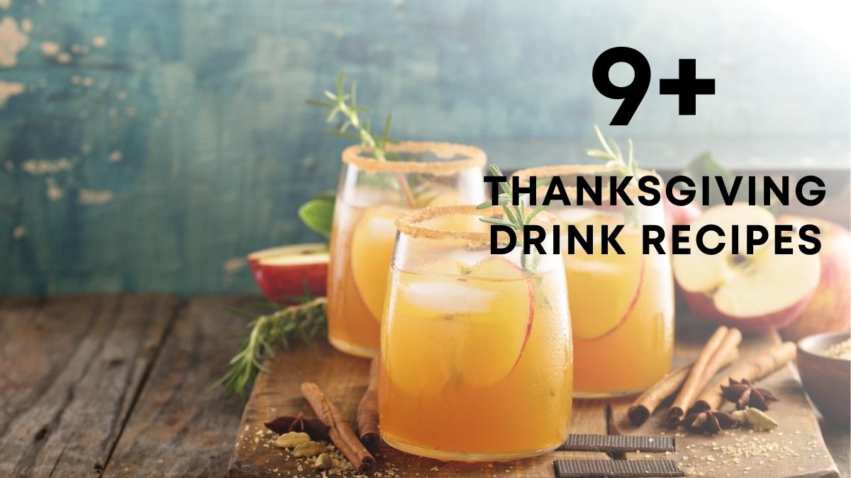 thanksgiving drink recipes