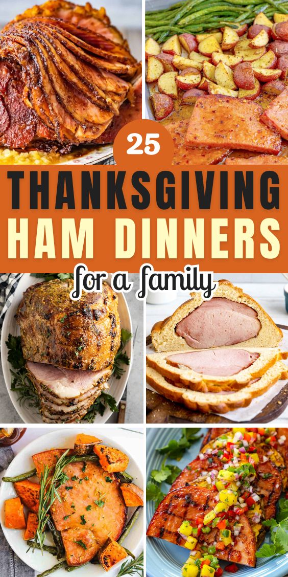 thanksgiving ham dinners 1