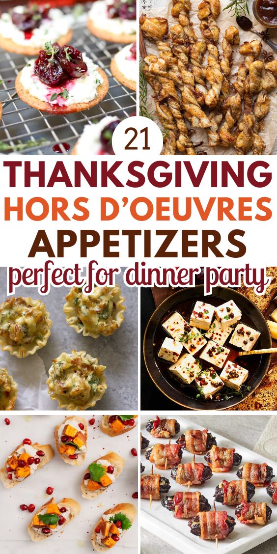 thanksgiving horderves appetizers
