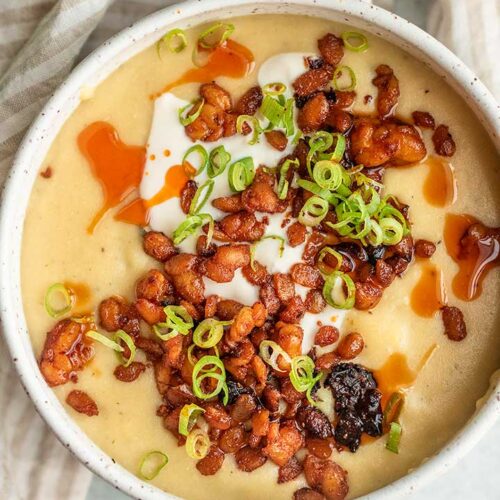 vegan potato soup feat