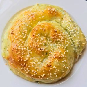 viral zucchini spanakopita