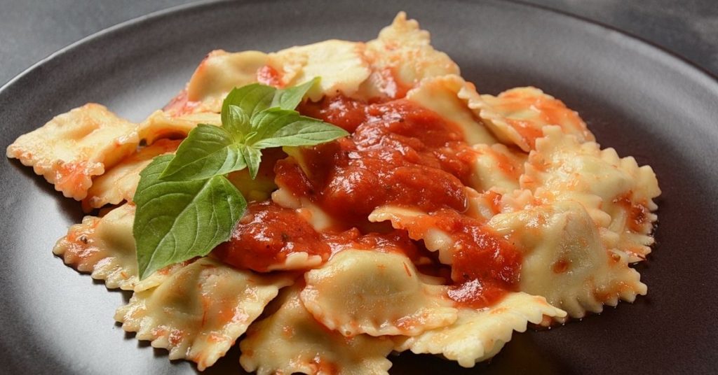 what to serve with lobster ravioli