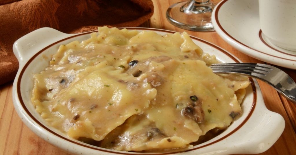 what to serve with lobster ravioli