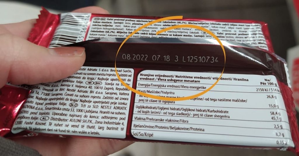 kit kat expiration date