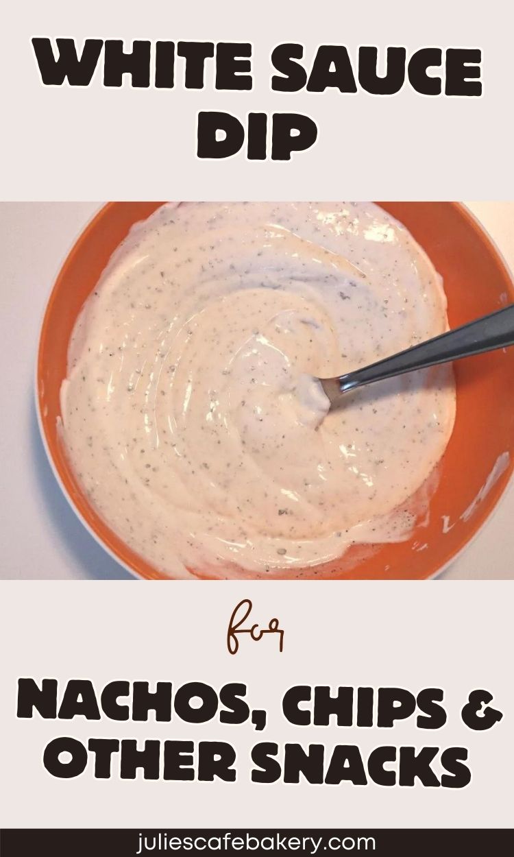 white sauce dip recipe