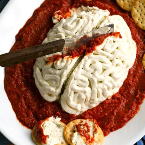 zombie brains cheese ball 7